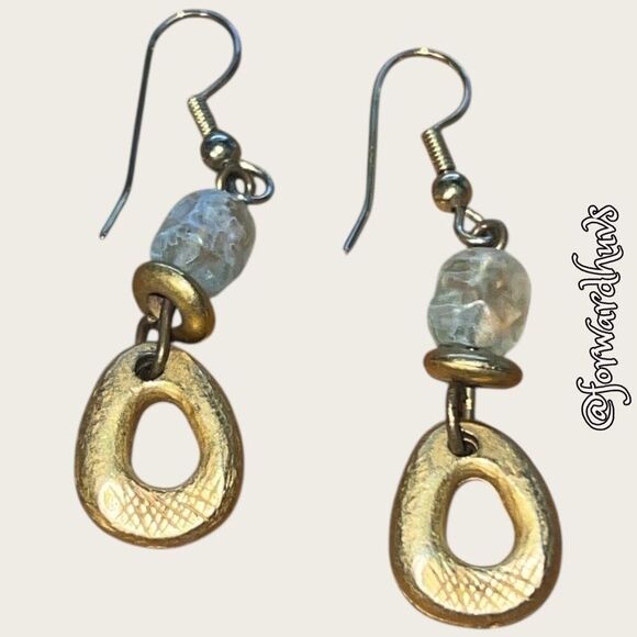 Bundle Sale 3 for $15 | Dangle Earrings with Fishhook Backings - Picture 1 of 6